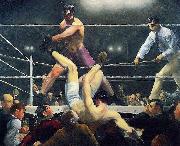 George Wesley Bellows Dempsey and Firpo Spain oil painting artist